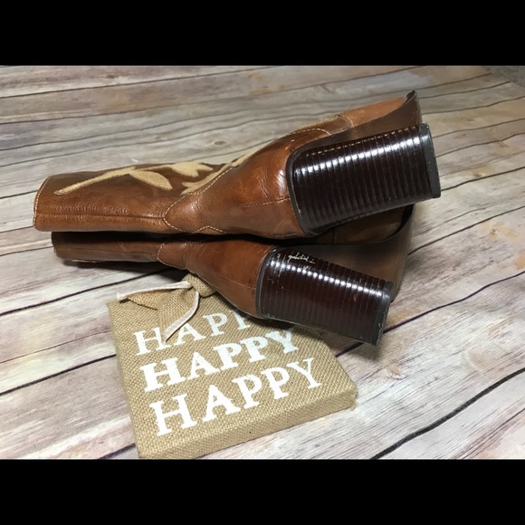 Boutique Matisse Brown Leather size 7 Vintage Boot - Picture 5 of 7